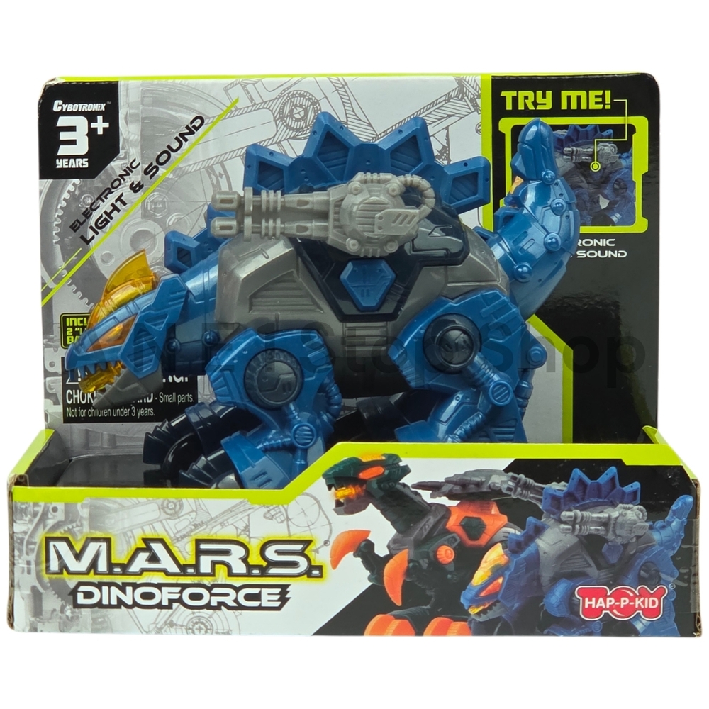 Cybotronix M.A.R.S. Dinoforce Electronic Light & Sound 5" Figure - Happkid
